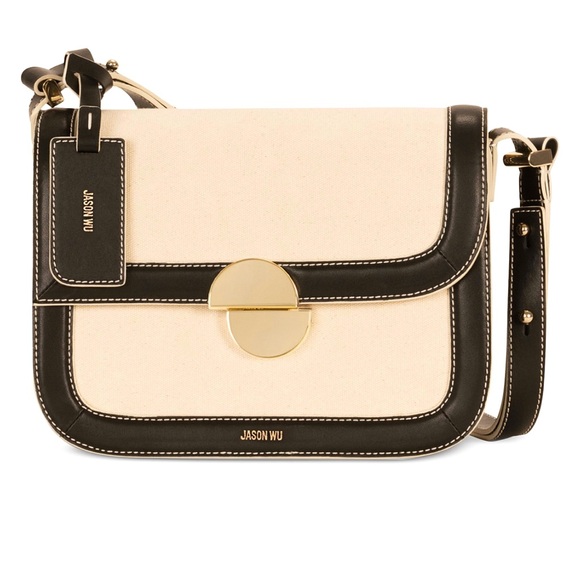 Jason Wu
Orbit Canvas / Leather Shoulder Bag NWT Color Beige/ Black - Picture 1 of 14